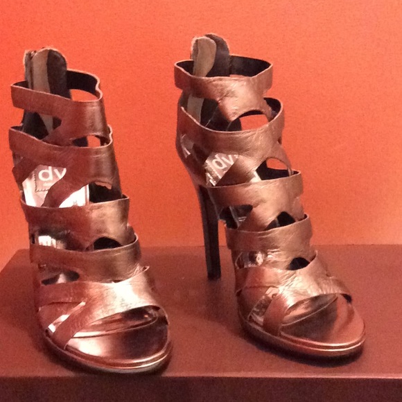 HIGH HEEL ZIP BACK SANDAL - Picture 1 of 4